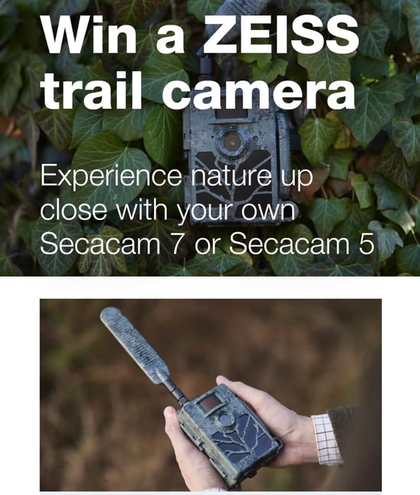 Image of Win 1 of 2 ZEISS Secacam Nature Cameras
