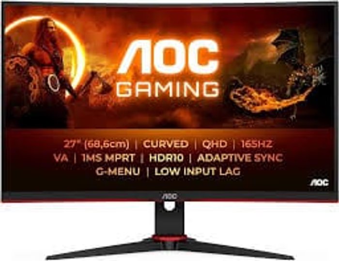 Image of Win 1 of 2 AOC PC Monitors with Computeractive
