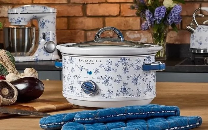 Image for Win a Beautiful Laura Ashley China Rose Slow Cooker

