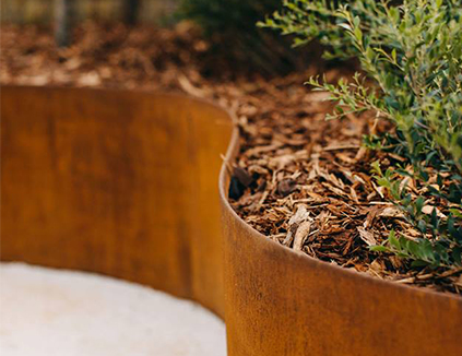 Steel Garden Edging, Raised Beds and Planter Boxes